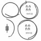 2000-2003 Chevrolet Suburban 1500 Non-Flex Fuel Quick Fix Fuel Line Kit QFF0011SS-CP