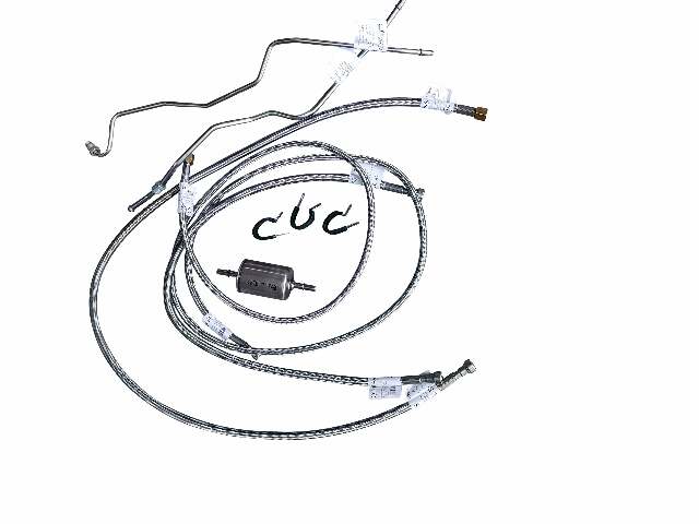 FFF0014SS -'88-'95 GMC K1500 Quick Fix Complete  Fuel Line Kit  Reg Cab/Long Bed