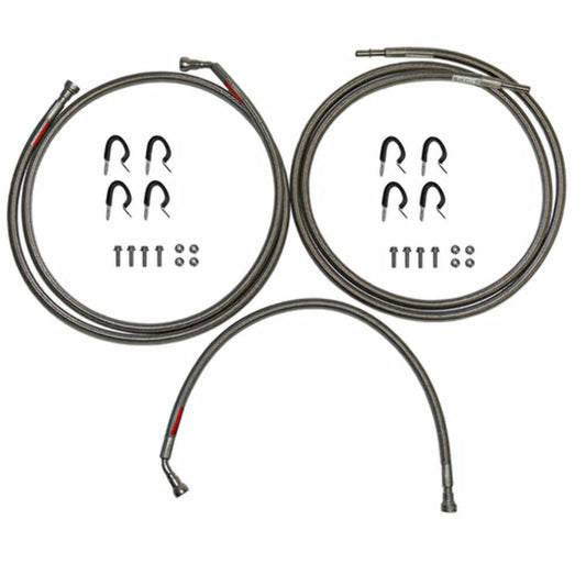Fits 2008-2014 Chevy Tahoe w/ 4WD, 5.3L engine; Quick Fix Fuel Kit; QFF0026SS - Quick Fix Fuel Lines Car Part People