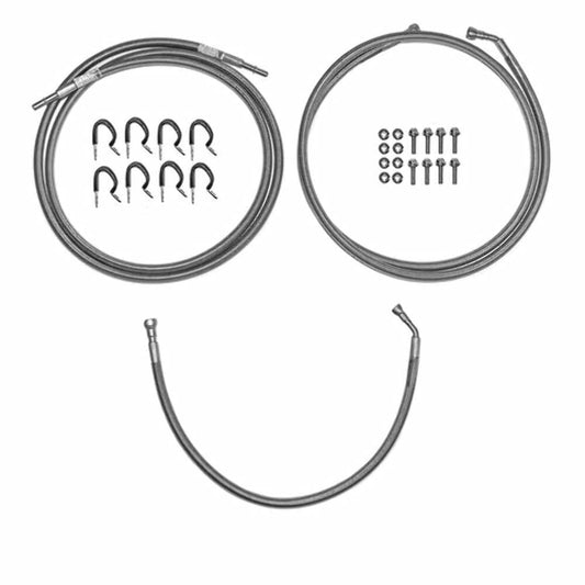 Fits 2011-14 F150 Super Cab/Standard Bed EcoBoost, Quick Fix Fuel Set; QFF0031SS - Quick Fix Fuel Lines Car Part People