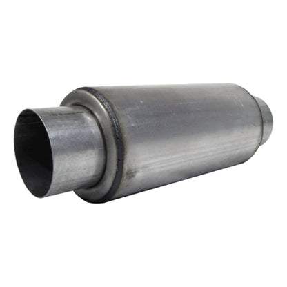 Resonator 4in. Inlet/Outlet; 12in. Body 18in. Overall; T304 - R1009 - Performance Mufflers Car Part People