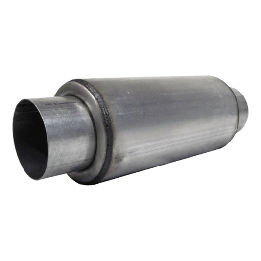 Resonator 4in. Inlet/Outlet; 12in. Body 18in. Overall; T304 - R1009 - Performance Mufflers Car Part People