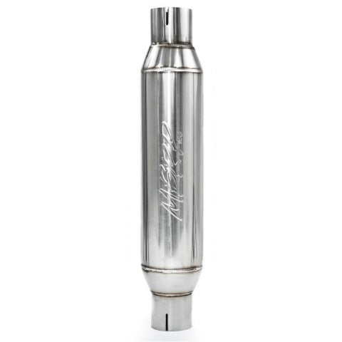 Resonator; 2.5in. Inlet; Outlet; 16in. body; 20in. overall; T304 - R1012