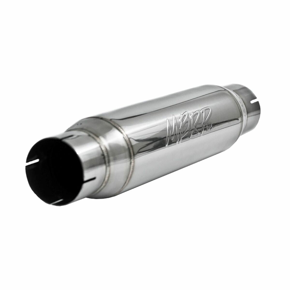 Resonator; 3in. Inlet; Outlet;16in. body; 20in. overall; T304 - R1013 - Performance Mufflers Car Part People
