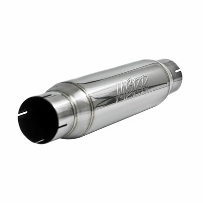 Resonator; 3in. Inlet; Outlet;16in. body; 20in. overall; T304 - R1013 - Performance Mufflers Car Part People