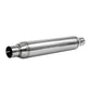 Resonator; 2.5in. Inlet; Outlet; 22in. body; 26in. overall; T304 - R1016 - Performance Mufflers Car Part People