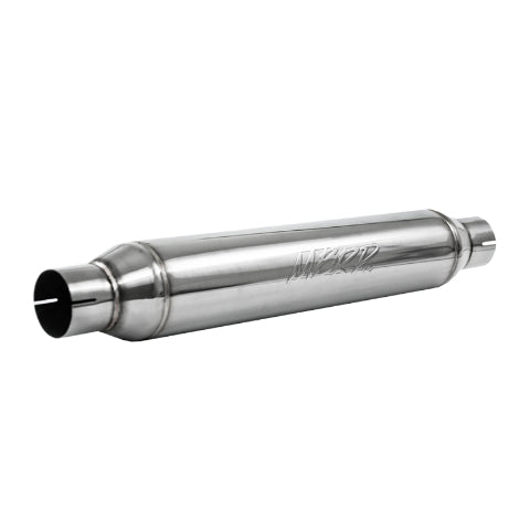 Resonator; 2.5in. Inlet; Outlet; 22in. body; 26in. overall; T304 - R1016
