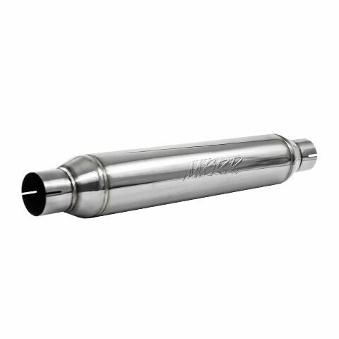 Resonator; 2.5in. Inlet; Outlet; 22in. body; 26in. overall; T304 - R1016