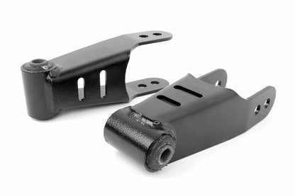 Fits Ford F-150 2WD/4WD (2004-2013) Lowering Shackles; 1-2 Inch; RC0502
