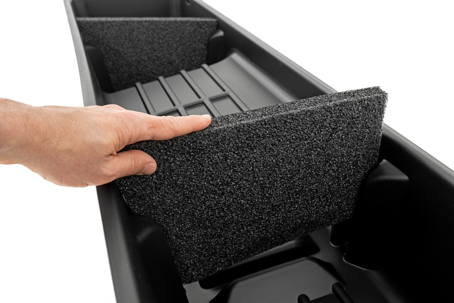 Fits Chevy/GMC 1500 (99-06 & Classic) Under Seat Storage; Extended Cab; RC09021