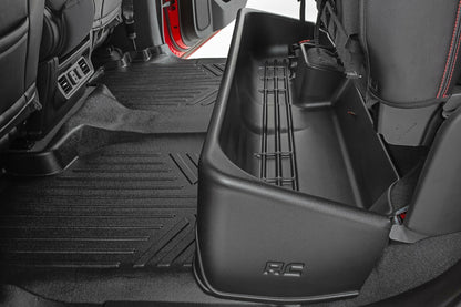 Fits Chevy/GMC 1500/2500HD/3500HD (19-24) Under Seat Storage; Crew Cab; RC09051A