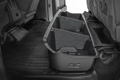 Fits Ford F-150 2WD/4WD (2009-2014) Under Seat Storage; Crew Cab; RC09241