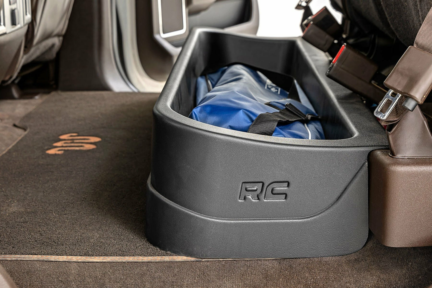 Fits Ford F-150/F-250/Raptor (2015-2024) Under Seat Storage Crew Cab RC09281A