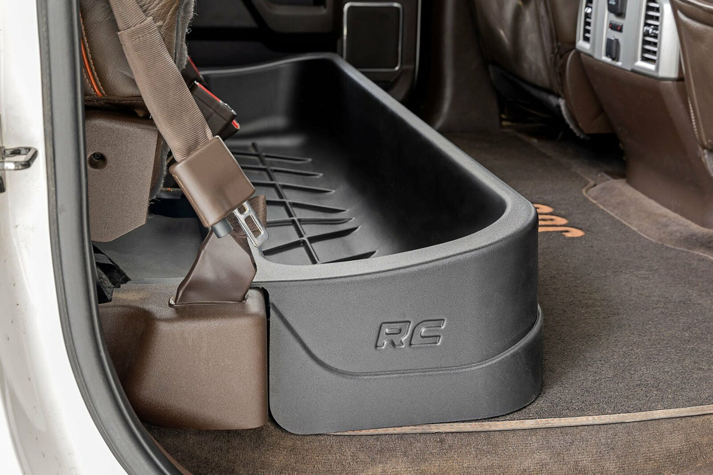 Fits Ford F-150/F-250/Raptor (2015-2024) Under Seat Storage Crew Cab RC09281A