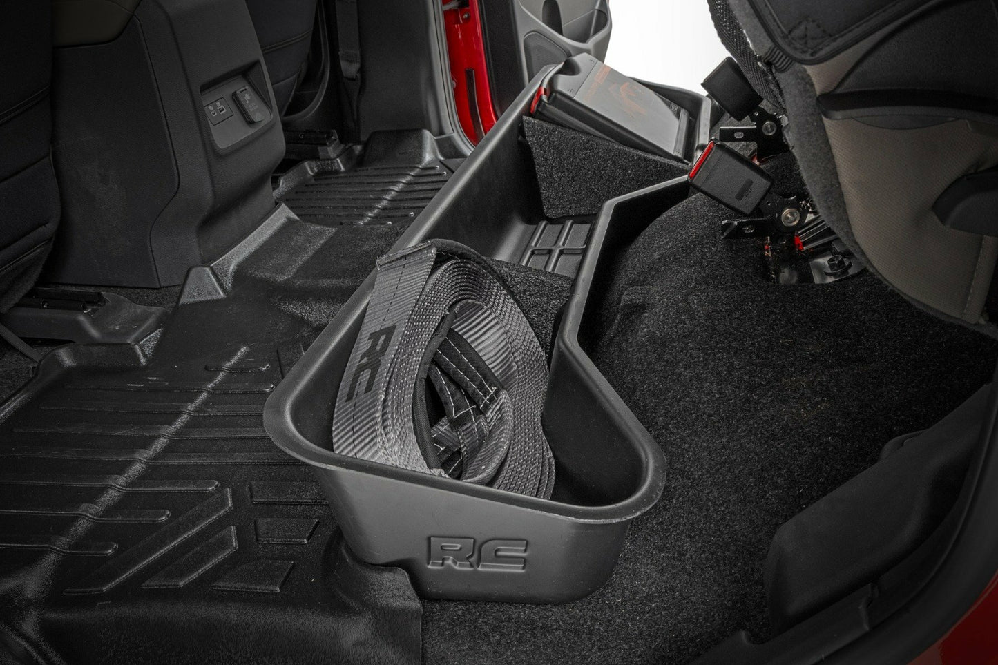 Fits Nissan Frontier 2WD/4WD (2005-2024) Under Seat Storage; Crew Cab; RC09605