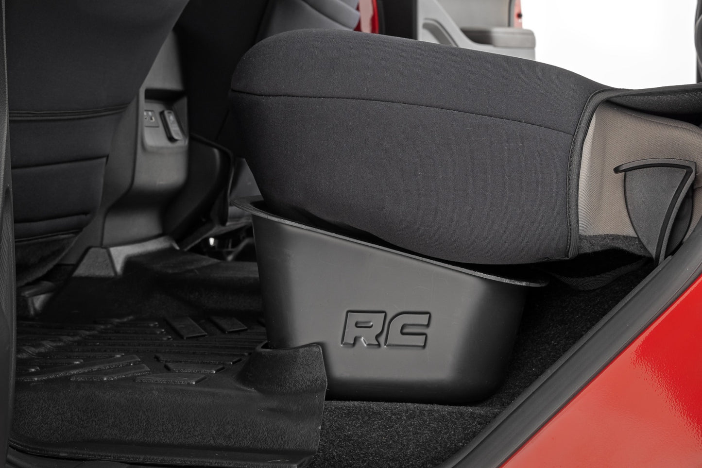 Fits Nissan Frontier 2WD/4WD (2005-2024) Under Seat Storage; Crew Cab; RC09605