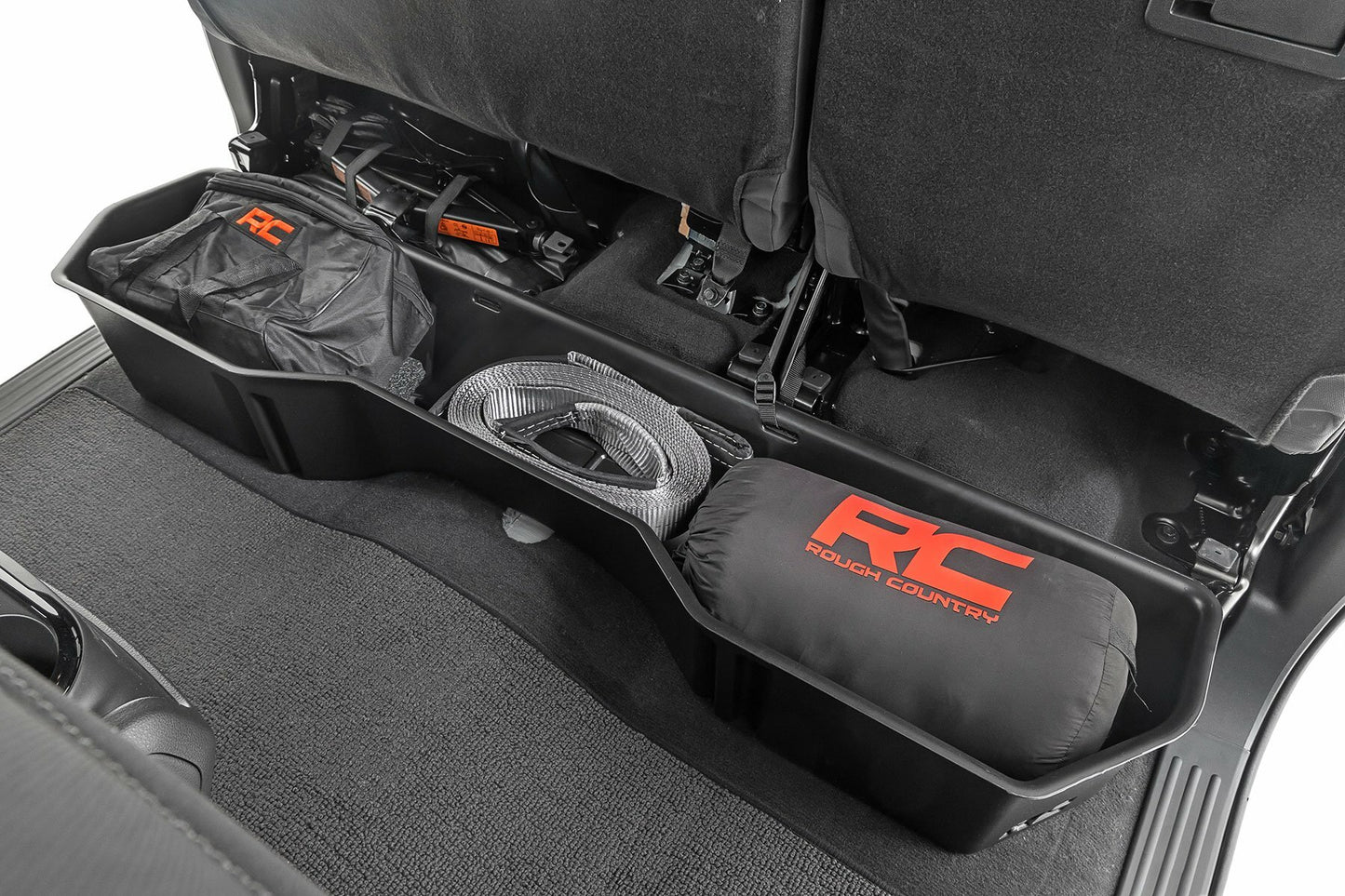 Fits Nissan Titan 2WD/4WD (2004-2024) Under Seat Storage; Crew Cab; RC09705