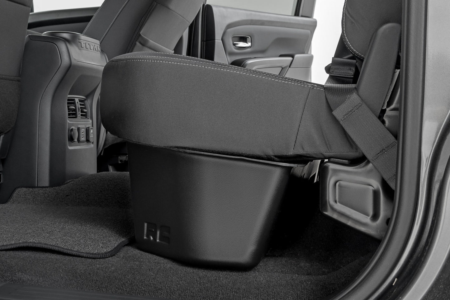 Fits Nissan Titan 2WD/4WD (2004-2024) Under Seat Storage; Crew Cab; RC09705