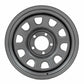Steel Wheel; Gray; 15x8; 5x4.5; 3.30 Bore; -19 RC158545G
