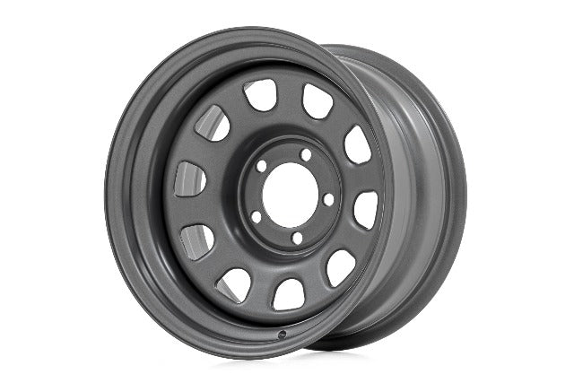 Steel Wheel; Gray; 15x8; 5x4.5; 3.30 Bore; -19 RC158545G