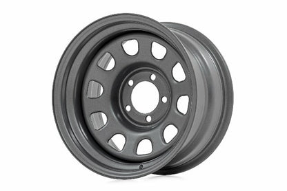 Steel Wheel; Gray; 17x9; 6x5.5; 4.25 Bore; -12 RC51-7655G