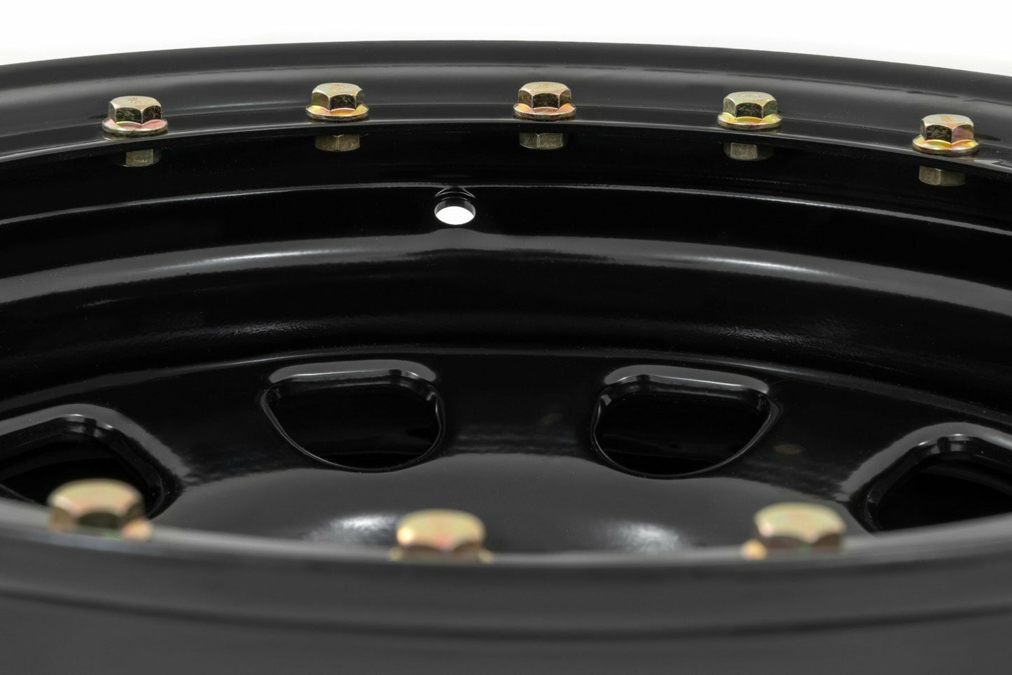 Steel Simulated Bead Lock Wheel; Black; 17x9; 6x5.5; 4.25 Bore; -12 RC51-7655SL