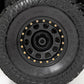 Steel Simulated Bead Lock Wheel; Black; 17x9; 6x5.5; 4.25 Bore; -12 RC51-7655SL
