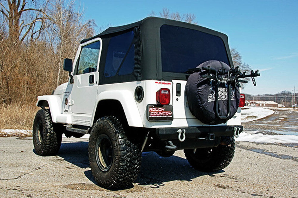 Fits Wrangler TJ 4WD(97-06) Soft Top Replacement Black Full Doors RC85020.35