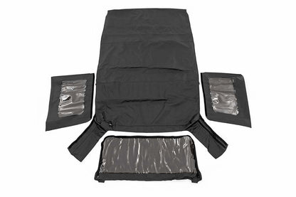 Fits Jeep Wrangler Unlimited(07-09) Soft Top Replacement Black 4 Door RC85130.35