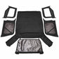 Fits Wrangler TJ 4WD(97-06) Soft Top Replacement Black Half Doors RC85350.35