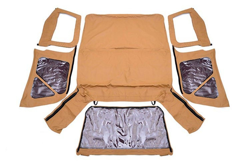 Fits Wrangler TJ 4WD(97-06) Soft Top Replacement Spice Half Doors RC85350.70