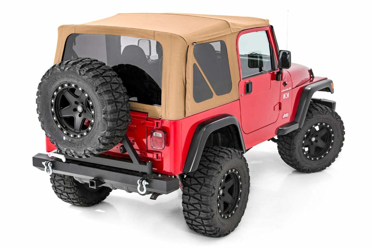 Fits Wrangler TJ 4WD(97-06) Soft Top Replacement Spice Half Doors RC85350.70