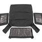 Fits Wrangler JK 4WD(2010-2018) Soft Top Replacement Black 2 Door RC85460.35