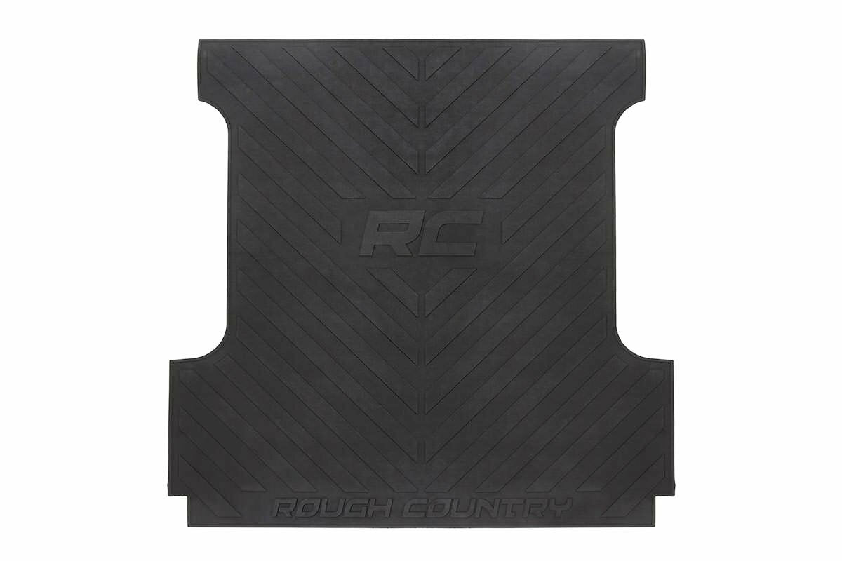 Fits Chevy/GMC 1500 2WD/4WD (19-24) Bed Mat; 8' Bed; RC Logo; RCM677