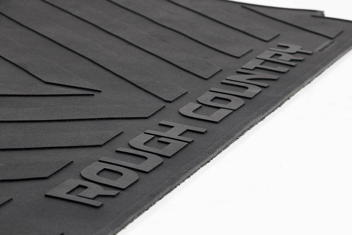 Fits Ram 1500 (19-25)/1500 TRX (21-24) Bed Mat; 6'4" Bed; RC Logo; RCM679
