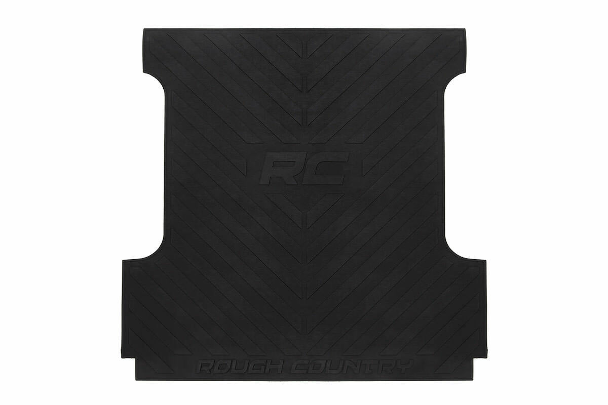 Fits Ford F-250/F-350 SD 2&4WD (2017-2024) Bed Mat; 8' Bed; RC Logo; RCM682