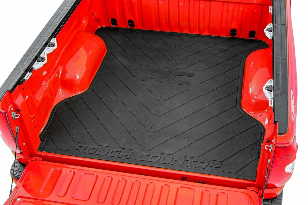 Fits Ram 1500 (19-25)/1500 TRX (21-24) Bed Mat; 5'7" Bed; RC Logo; RCM685