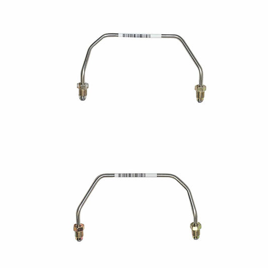 Fits 2003-10 Dodge Viper, Caliper Lines; Stainless - RFC0310SS - Brake Line and Hose Kit Car Part People