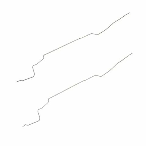 Fits 68-69 Mopar B-Body Main & Return Fuel Line; Stainless-RFK0001SS