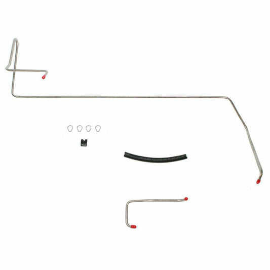 Fits 68-70 Mopar B-Body, Except Charger, Tank Vent Line; Stainless-RFV6802SS - Pre-Bent Fuel Lines Car Part People
