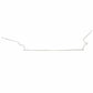 Fits 64 Mopar B-Body, 330, 440, 880; 5/16 Fuel Line; Stainless-RGL6403SS