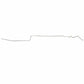 Fuel Line Kit Fits Dodge Charger 1966-1967 Intermediate 5/16" Steel RGL6601OM