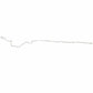 Fine Lines RGL7202OM - for 1972 Dodge Charger Fuel Line Kit 3/8 Inch Main Fuel Line Steel