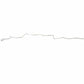 1972 Dodge Charger Fuel Line Kit 1/4 Inch Return Fuel Line Stainless - RGL7203SS