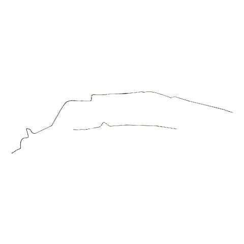 Mopar B Body Vapor Fuel Line; Fine Lines-RGL7205SS