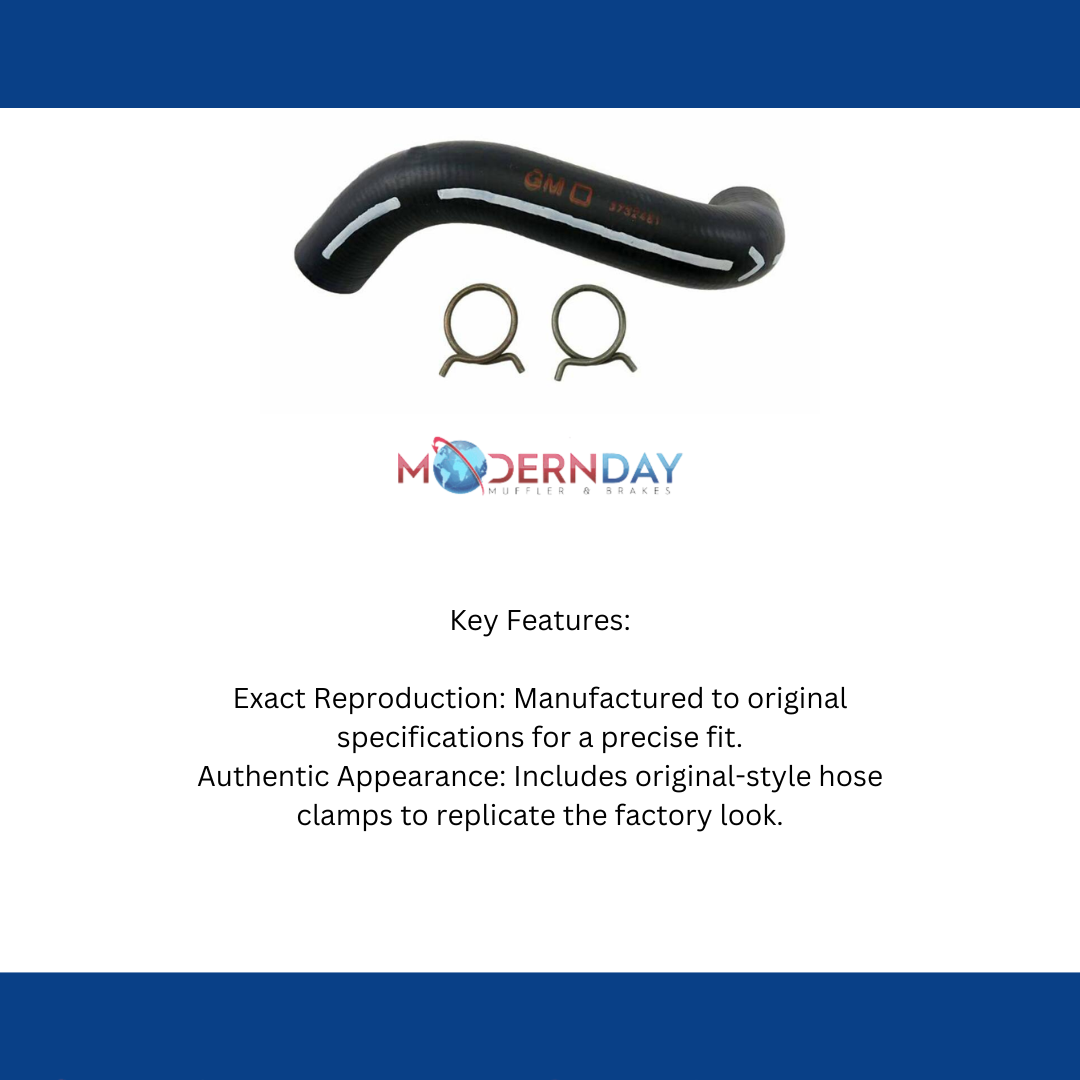 Fits 1956-1957 Chevrolet Full Size Radiator Hose Kits RHK006
