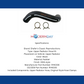 Fits 1956-1957 Chevrolet Full Size Radiator Hose Kits RHK006