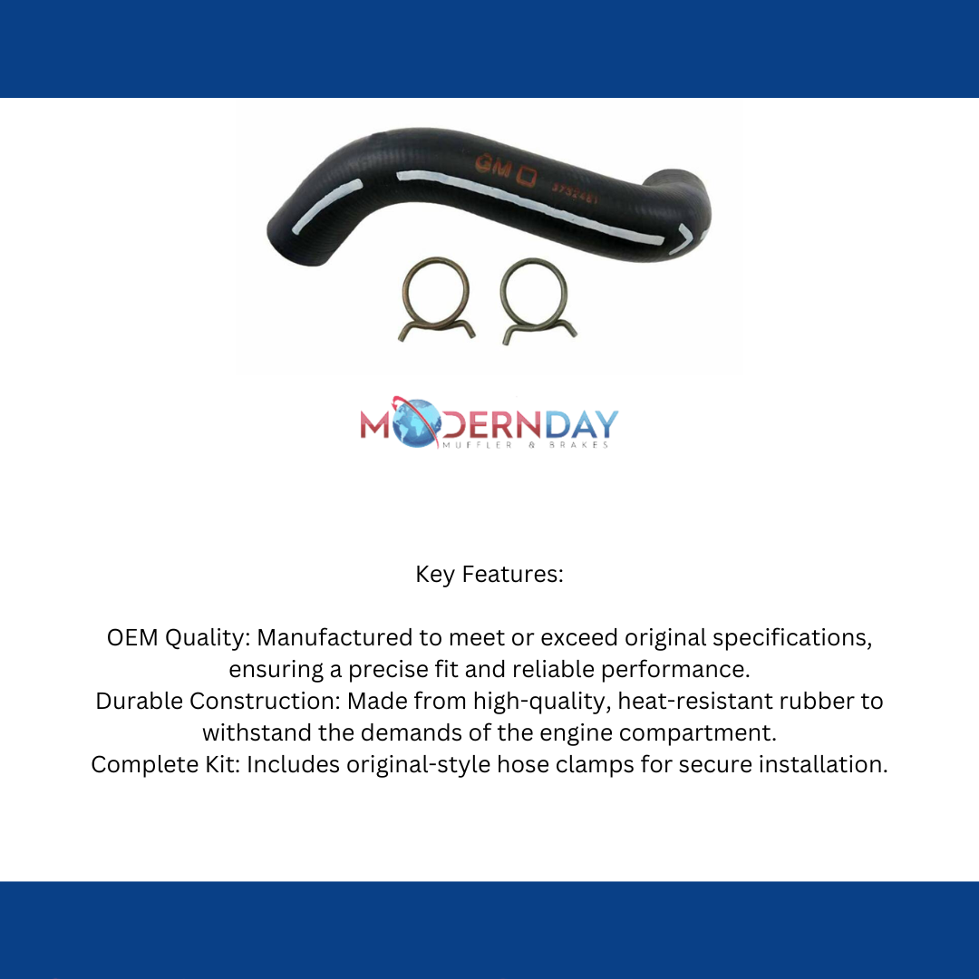 Fits 1970 - 1972 Chevrolet Camaro  Radiator Hose Kits RHK207