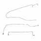 Fits 2003-10 Dodge Viper, Intermediate Brake Lines; Stainless - RIN0310SS