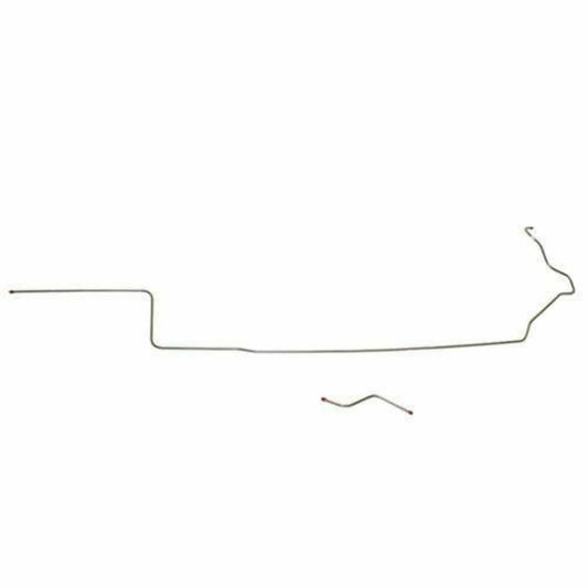 1967-70 Dodge Charger Intermediate Brake Line Disc Brake 2 Piece - RIN6801OM - Intermediate Lines Car Part People